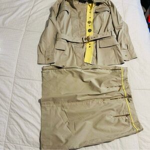 Etcetera Skirt Suit Set/ Belted Jacket. Skirt 10, Jacket 8. Runs Small.